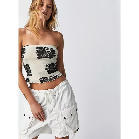 Free People white poppy top - Picture 1 of 7